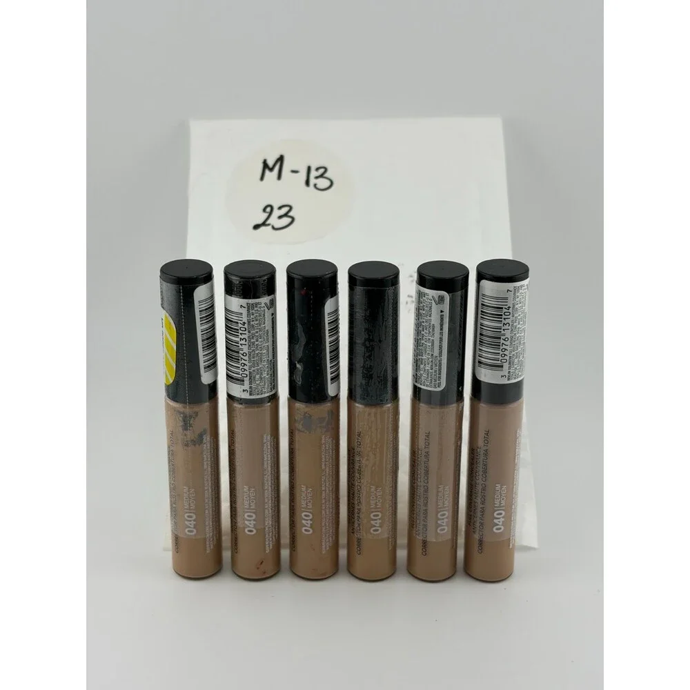 Revlon ColorStay Full Coverage Concealer Makeup 18M 040 Medium Deep - Set of 6